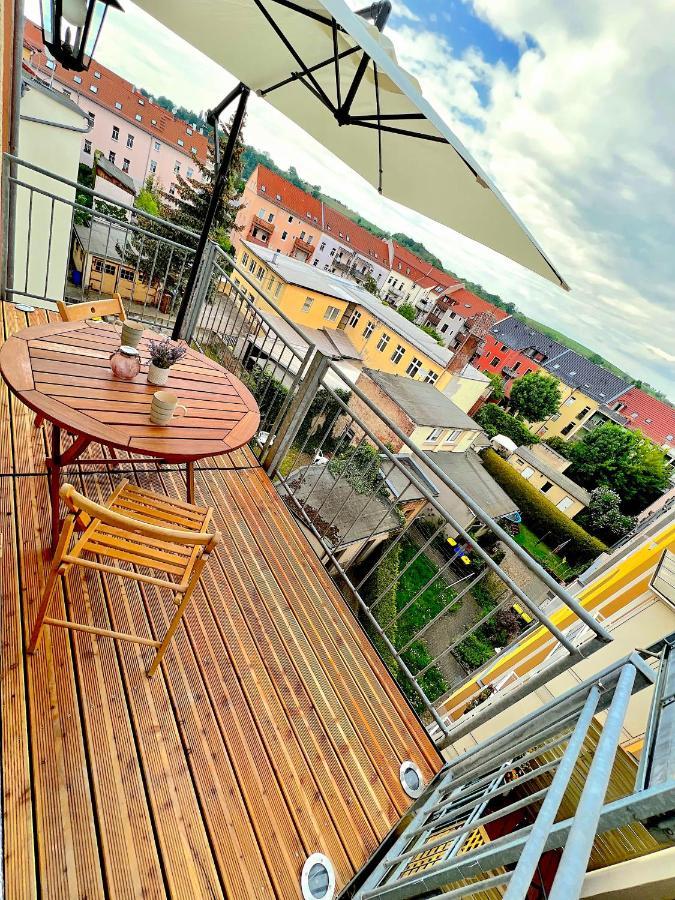 Elbling Apartment Mit Terrasse - Netflix - Parkplatz - Weinbergblick Meissen Ngoại thất bức ảnh